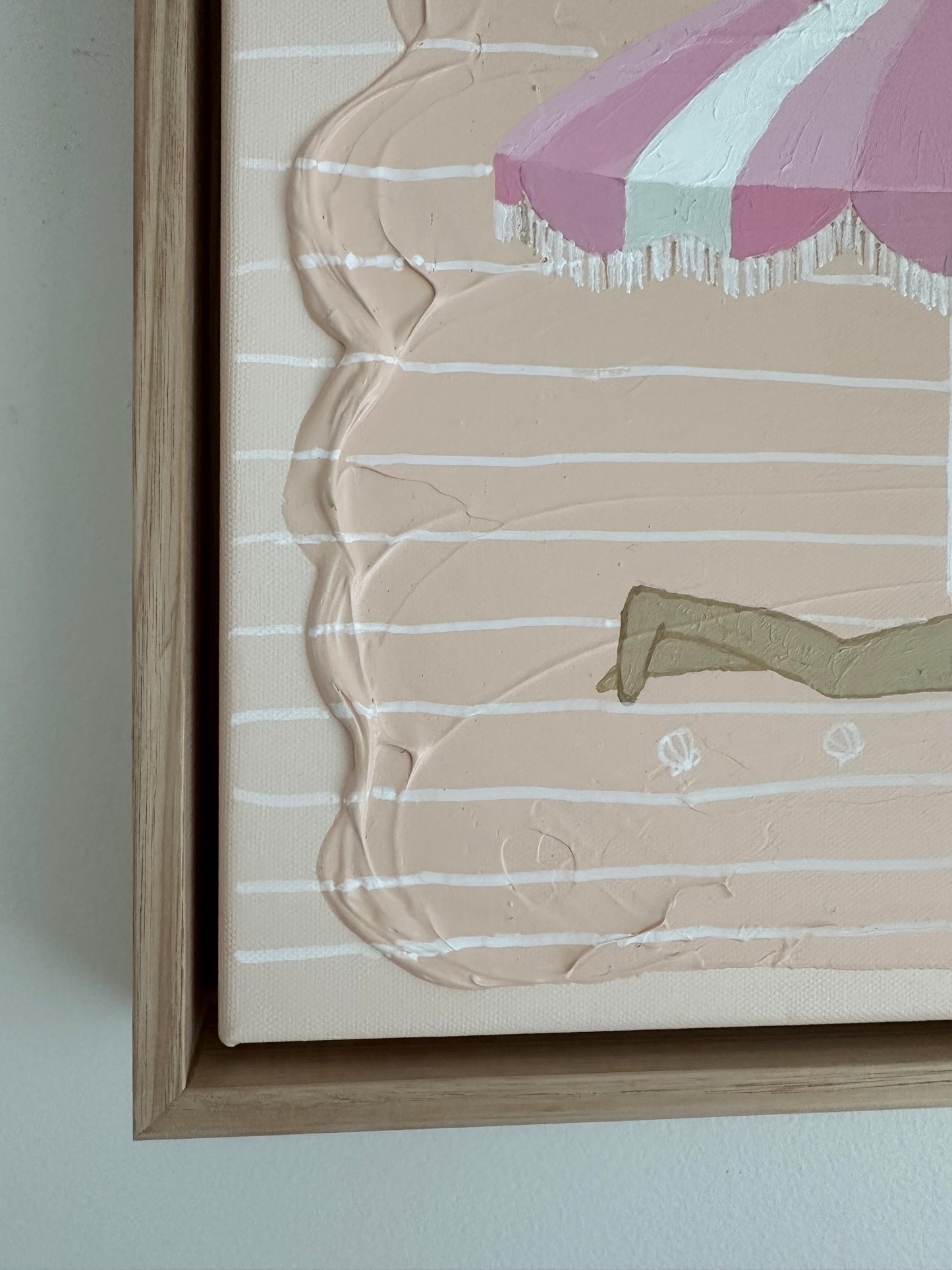 ‘In Thought - Pink’ Original Mini