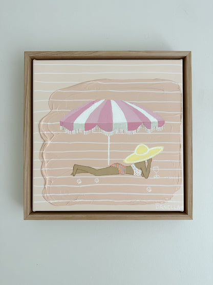 ‘In Thought - Pink’ Original Mini